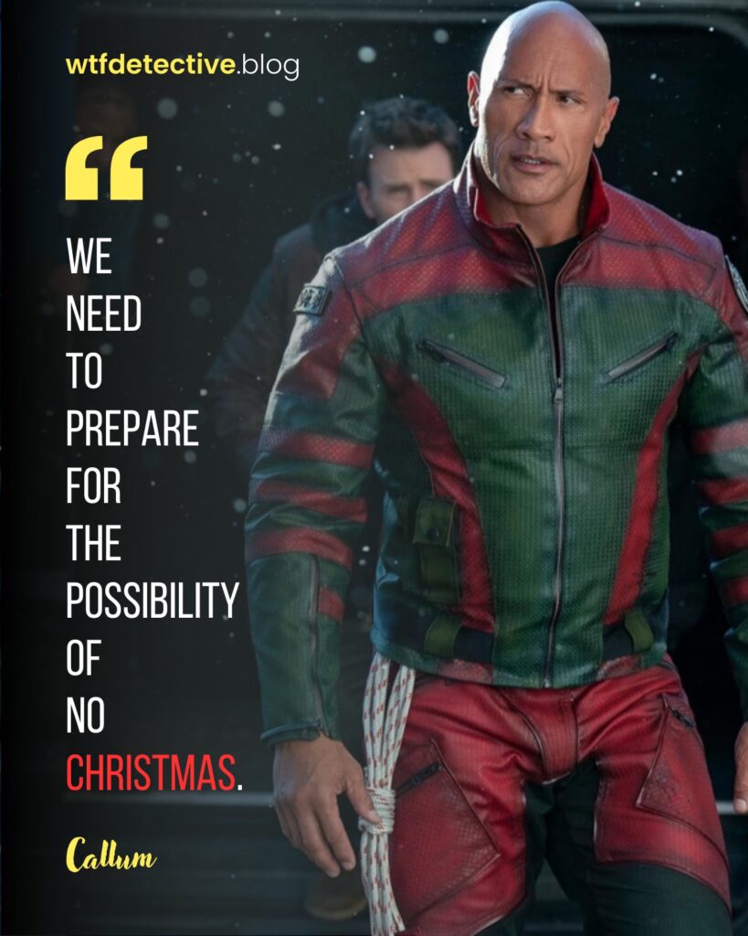 red one 2024 movie quotes dialogues and lines, dwayne johnson quotes, callum quotes, Christmas 2024 quotes