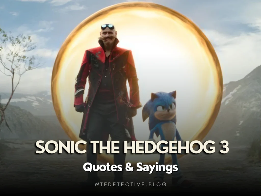 Best Quotes from Sonic the Hedgehog 3