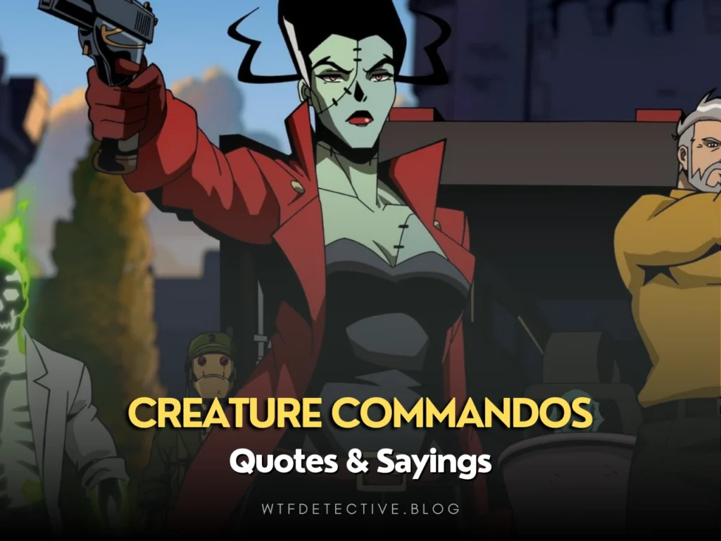 Top 10+ Quotes from Creature Commandos