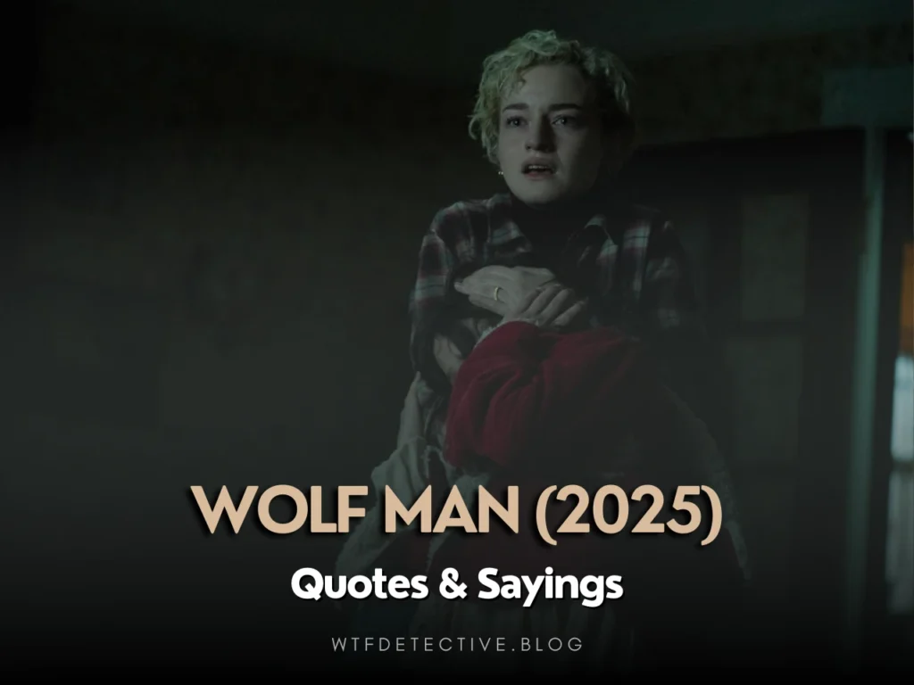 Matilda Firth, Julia Garner, and Christopher Abbott in Wolf Man (2025)