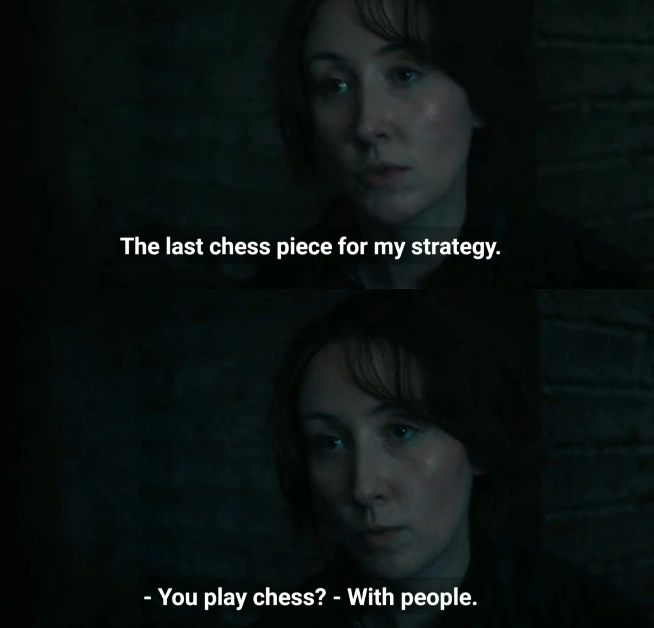 a thousand blows quote, 2025 hulu series quote, chess with people