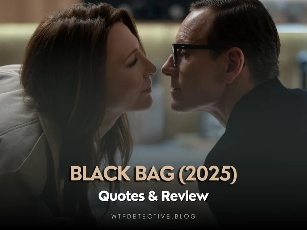 black bag 2025 quotes, short review