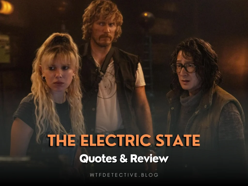 The Electric State (2025) quotes, chris millie