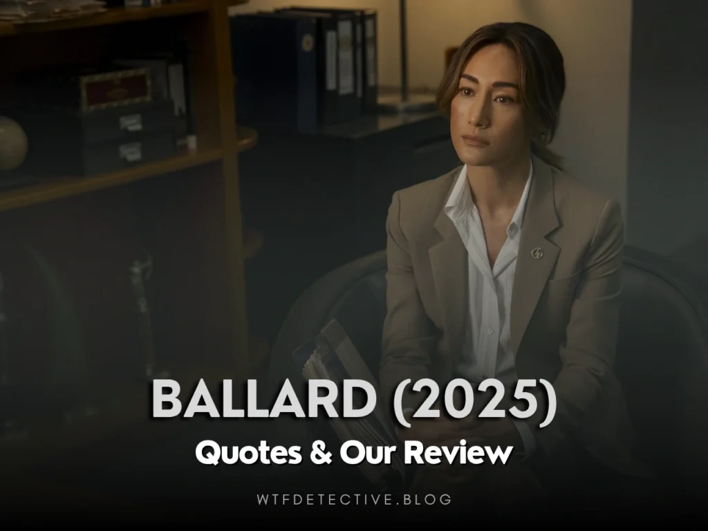 ballard 2025 prime series quotes, my review rant
