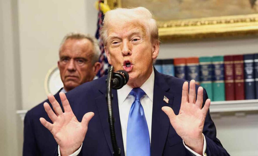 Trump, 79, rambles that the Amish and even Cuba don’t have autism because they don’t take Tylenol: Video