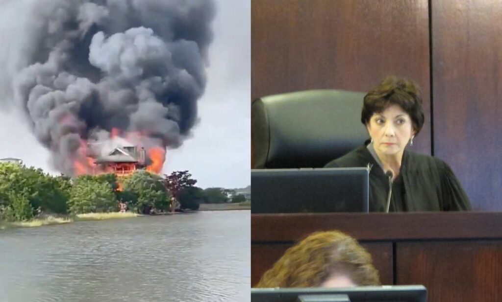 “This ain’t an accident” — Judge’s $1.5m home erupts in flames while family inside, days after ruling against Trump administration