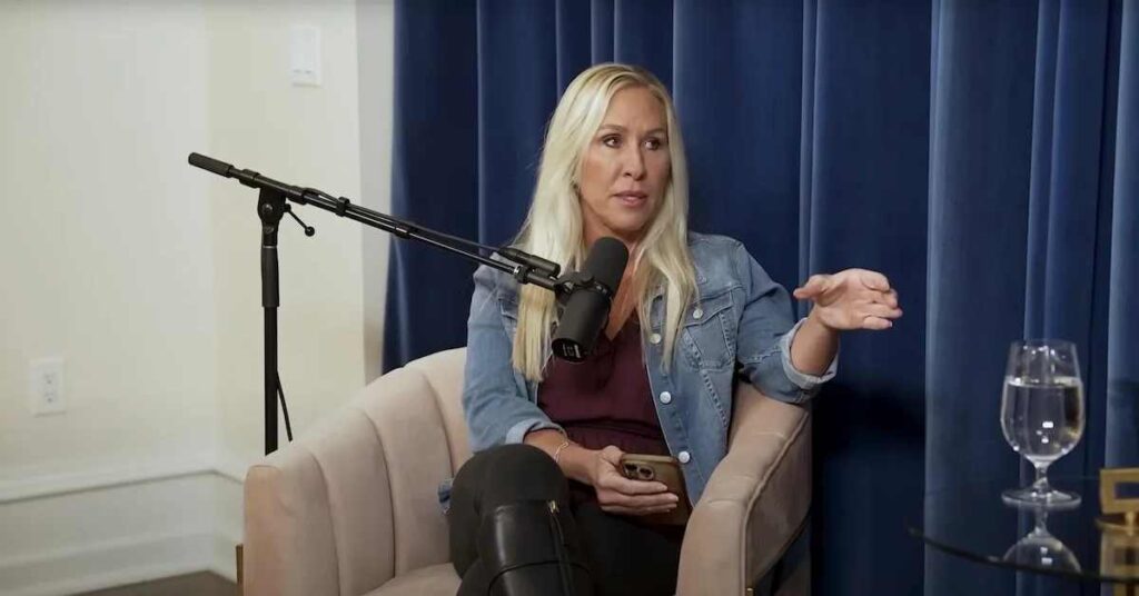 Marjorie Taylor Greene says Republican men can’t handle women who speak their minds