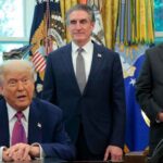 Trump caught openly embraces Project 2025, the same plan he kept denying while campaigning