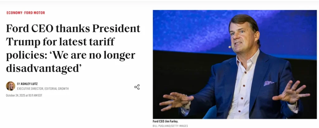 “We’re in big trouble”: Ford CEO who pushed Trump’s tariffs can’t find mechanics for 5,000 six-figure openings