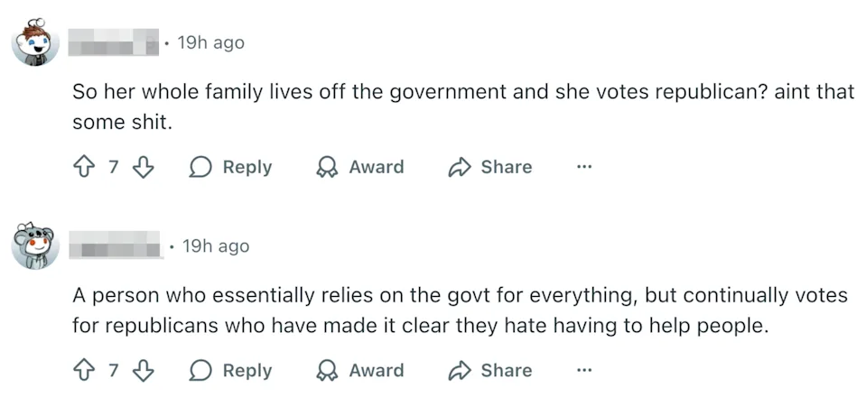 Pro-Trump mom on SNAP goes viral after family refuses to lend grocery money because she voted for Trump