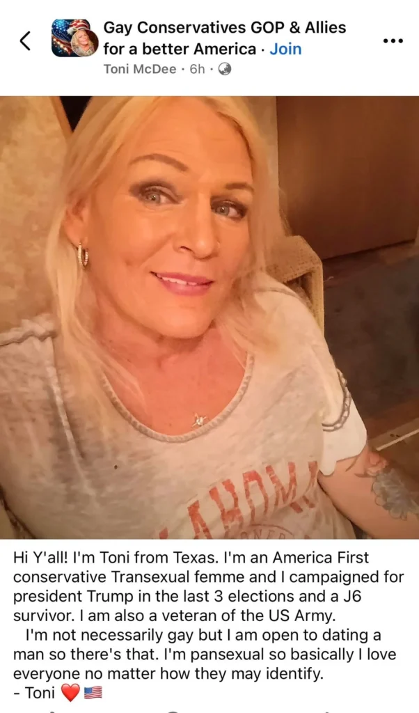 “You don’t belong here”: MAGA crowd shows its true colors to transgender veteran who voted Trump three times “You don’t belong here”: MAGA crowd shows its true colors to transgender veteran who voted Trump three times