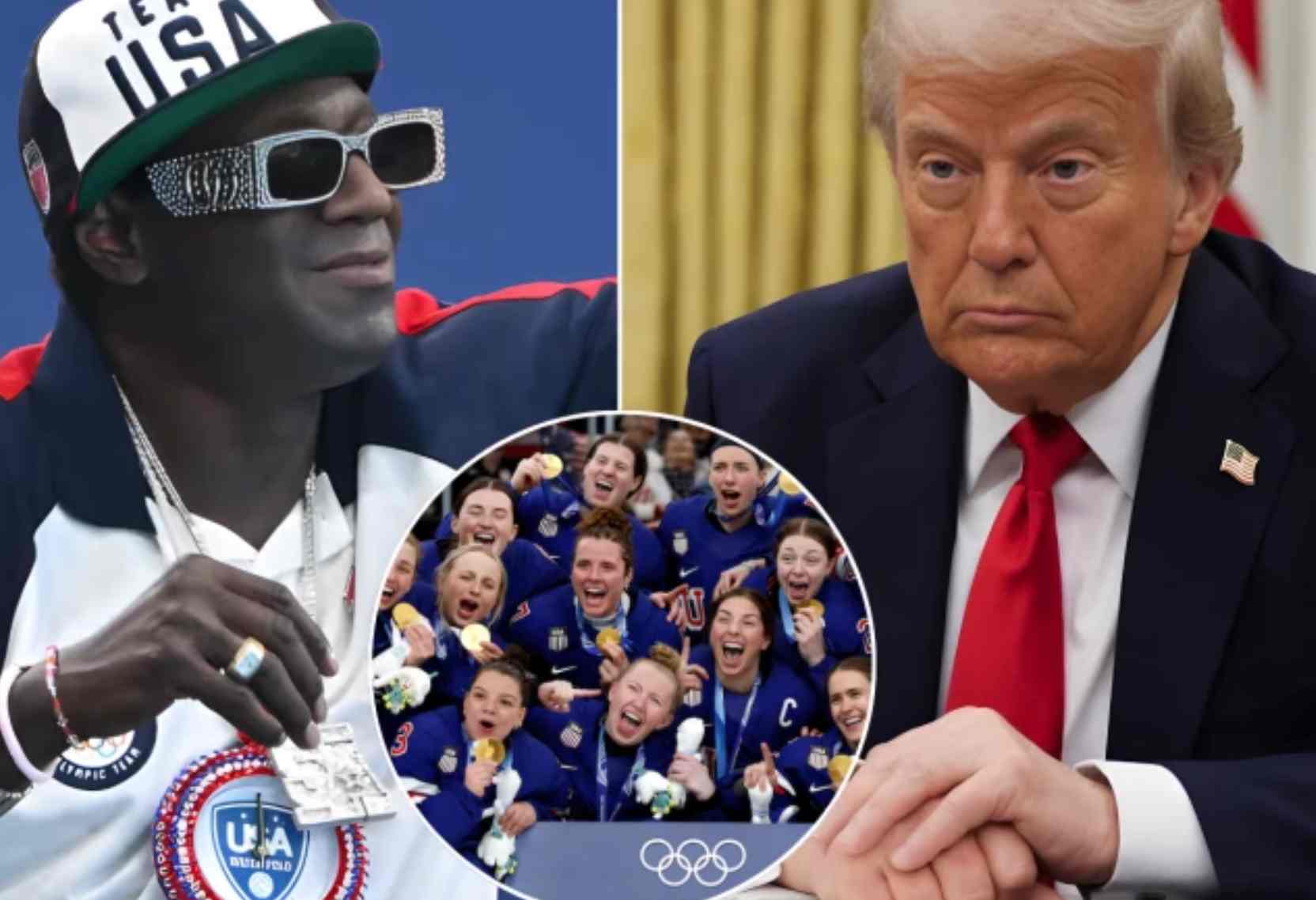 Flavor Flav invites U.S. women’s hockey team to Las Vegas after they decline Donald Trump State of the Union invitation