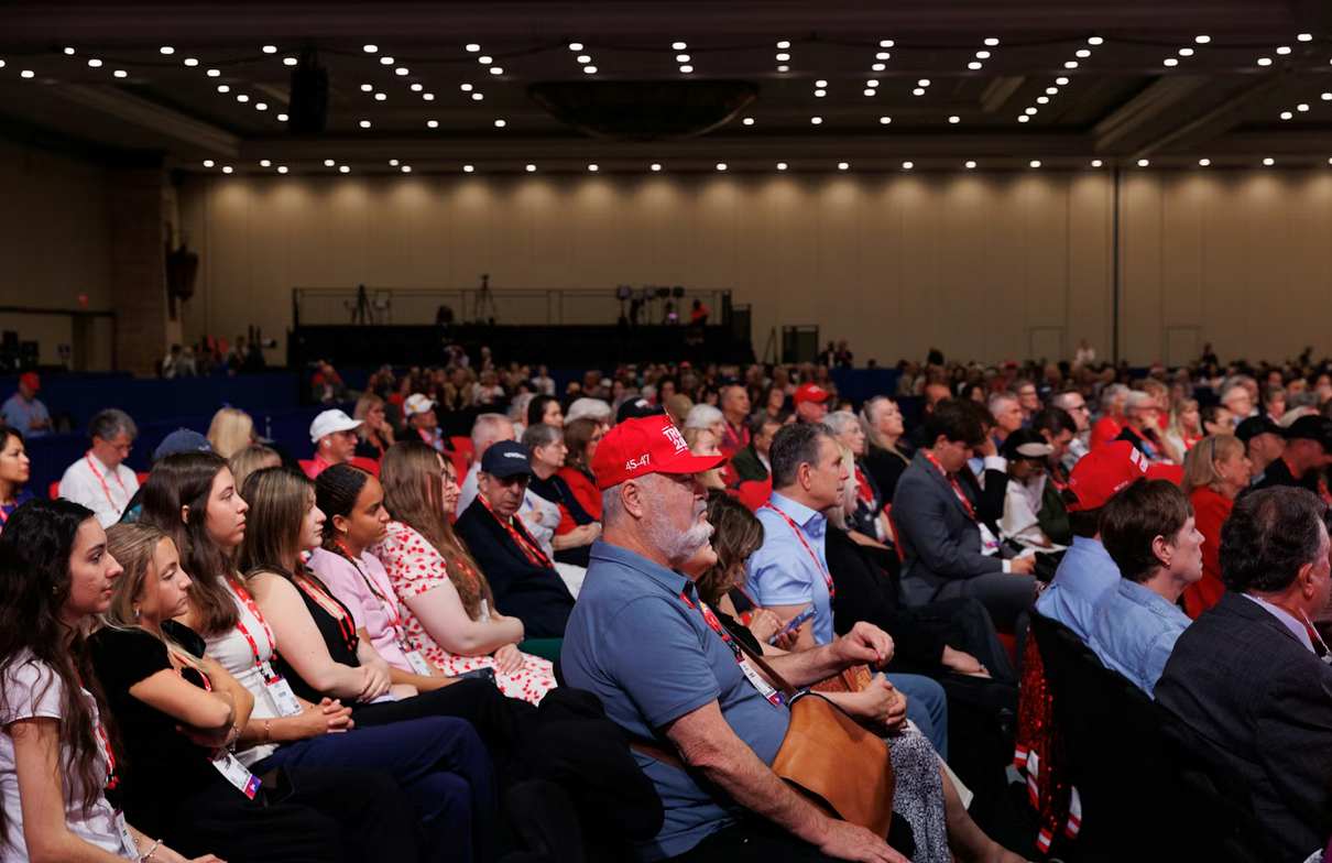 “Tables are turning”: CPAC host left stunned as conservative crowd erupts in cheers for Trump impeachment