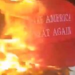 Furious Trump supporters record themselves torching their MAGA merch after Trump attacks the pope