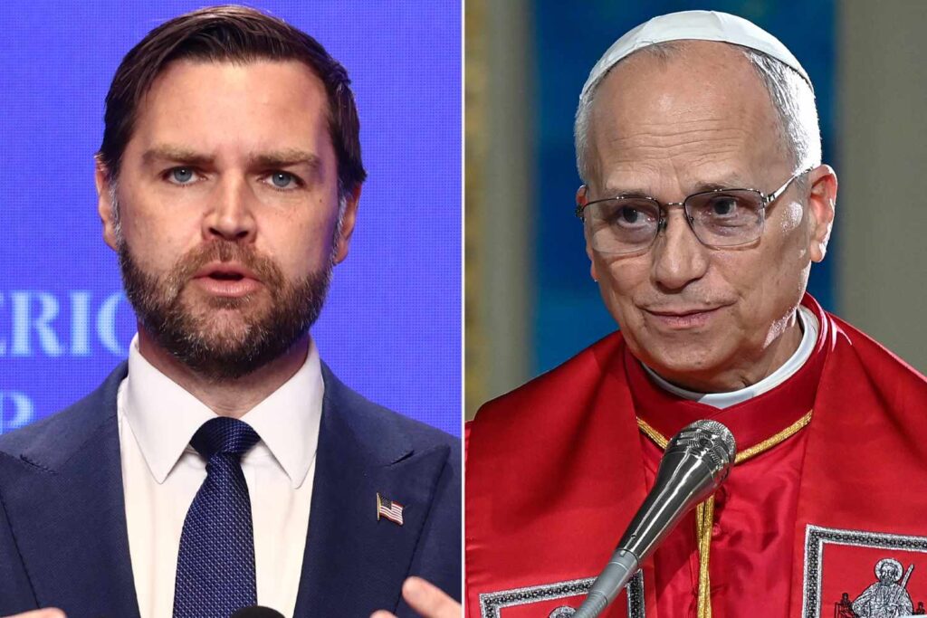 JD Vance gets heckled after saying Pope Leo should “be careful” discussing theology at Turning Point