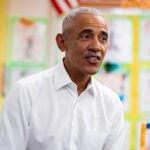 Barack Obama takes aim at Donald Trump, saying presidents should not be running “side hustles” while in office