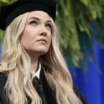 Addressing college graduates, Erika Kirk urges students to “marry young” as she tells women their place is “to nurture”