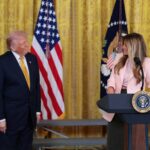 Audience erupts in laughter after Melania Trump attempts to portray Donald Trump as caring and empathetic