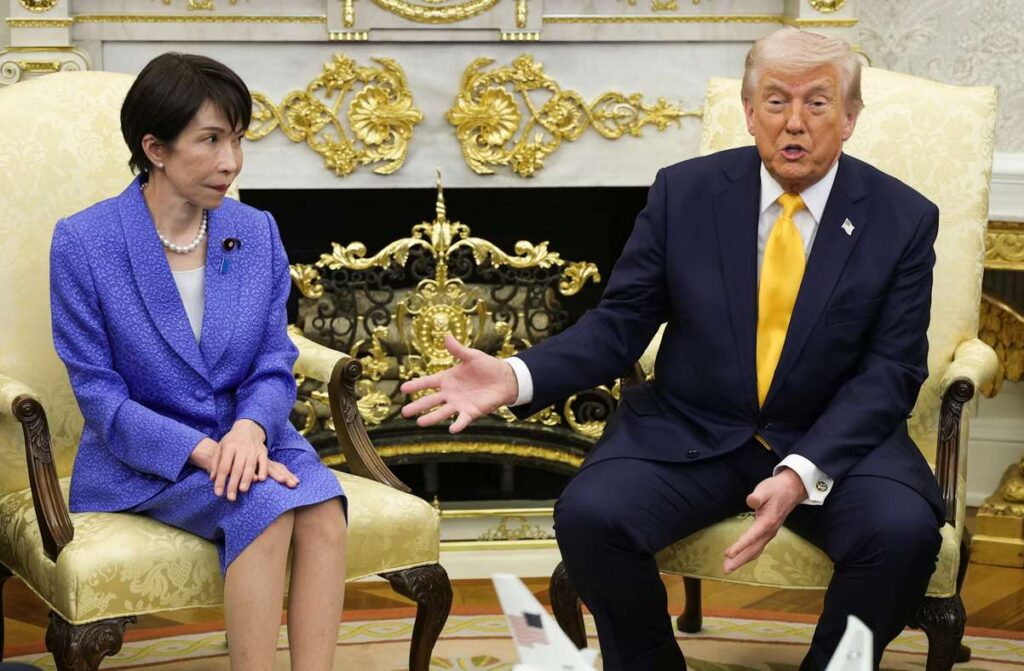 Japanese Prime Minister Shigeru Ishiba appears visibly uncomfortable after Donald Trump makes Pearl Harbor joke during White House meeting Japanese Prime Minister Shigeru Ishiba appears visibly uncomfortable after Donald Trump makes Pearl Harbor joke during White House meeting